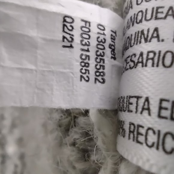 UNIVERSAL THREAD VARIEGATED BROWNS KNIT CARDIGAN CROPPED SWEATER WOMEN'S SIZE L - Picture 10 of 10